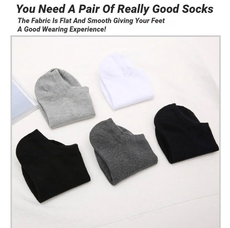 Solid Color Ankle Boat Socks Low Cut Short Style Comfortable Fashionable For Men Women Spring Summer Round Neck Casual