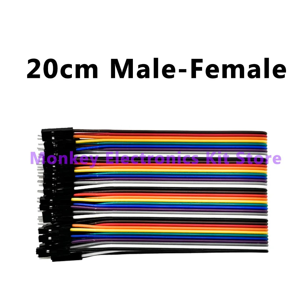 40Pin Dupont Line 10/20/30 cm  Male-Male  , Male-Female , Female-Female with 1 Set have 120 Pin Dupont Line Kit