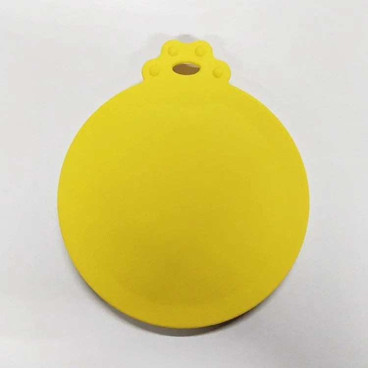 Silicone food storage pet can lid, reusable, suitable for most sizes of cat and dog food cans