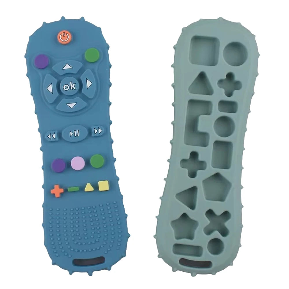 Neues Baby-Beißspielzeug, Gamecontroller-Form, Silikon-Beißspielzeug für Babys 6-12 Monate, Geschenke, Sensorisch, Pädagogisch