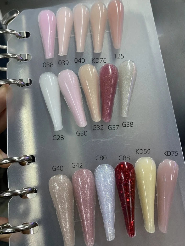 MSHARE Poly Nails Acryl Gel 60ml Builder UV Led Acrylgel Nagelverlängerungen Acryl Rosa Weiß Klar Acrylat HEMA TPO-freies Gel