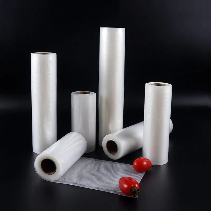 Food Vacuum Storage Packaging Bags for Vacuum Sealer Meat Fruit Vegetable Sous Vide Cooking Bag 12/15/20/25/28cm 500cm/roll