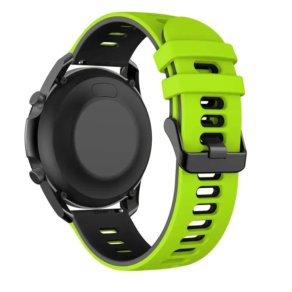 20mm 22mm Strap For Samsung galaxy watch 7 6 5 4 5 pro 44mm/40mm Silicone bracelet Huawei Watch gt 2/3/4/2e Amazfit bip strap