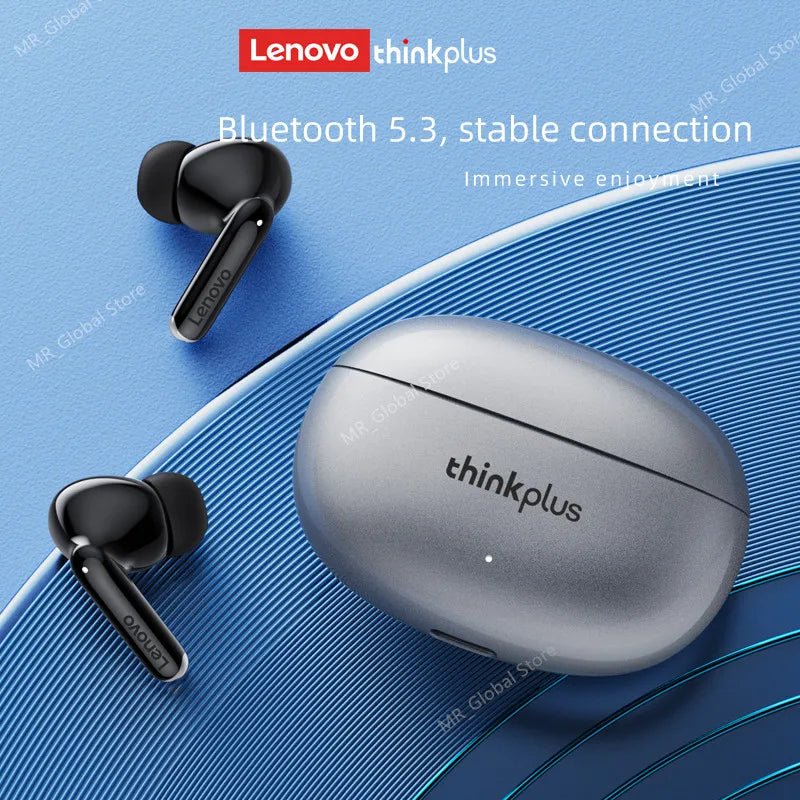 5PCS Original Lenovo XT88 Wireless Bluetooth Headset Ultra Long Standby Battery TWS Sport In-Ear Binaural HD Microphone
