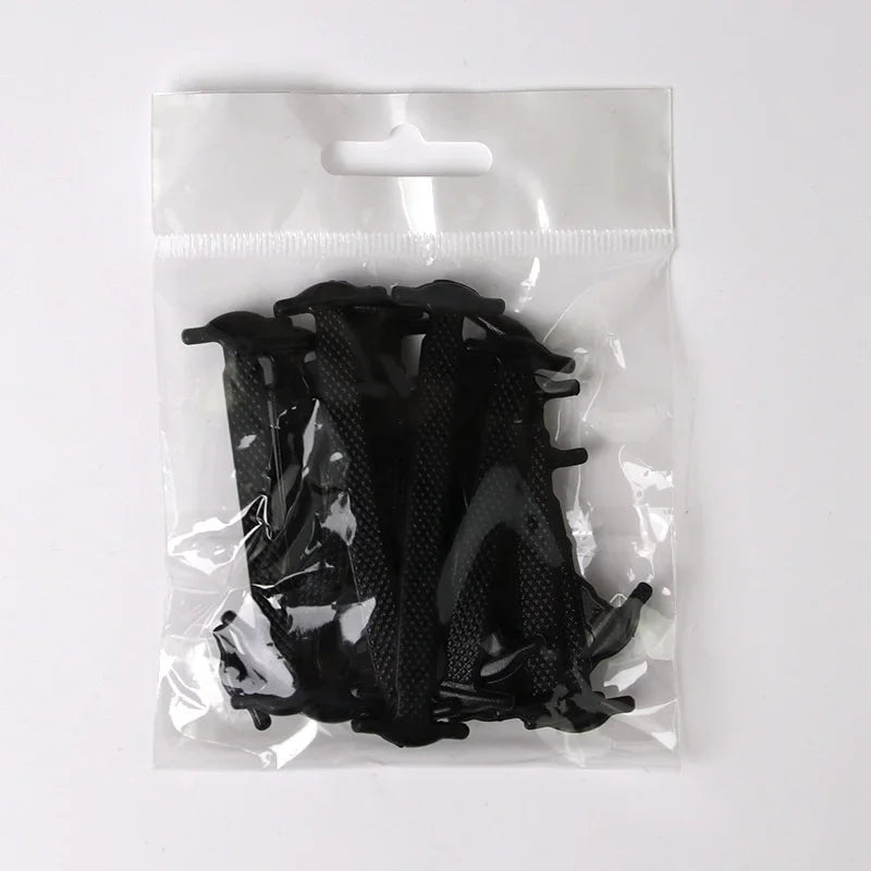 16er Pack Lazy Shoelace Silikon Quick Lace Elastische Damen Herren Kein Binden Kinder Erwachsene Turnschuhe Schnürsenkel Schnalle Schuhzubehör