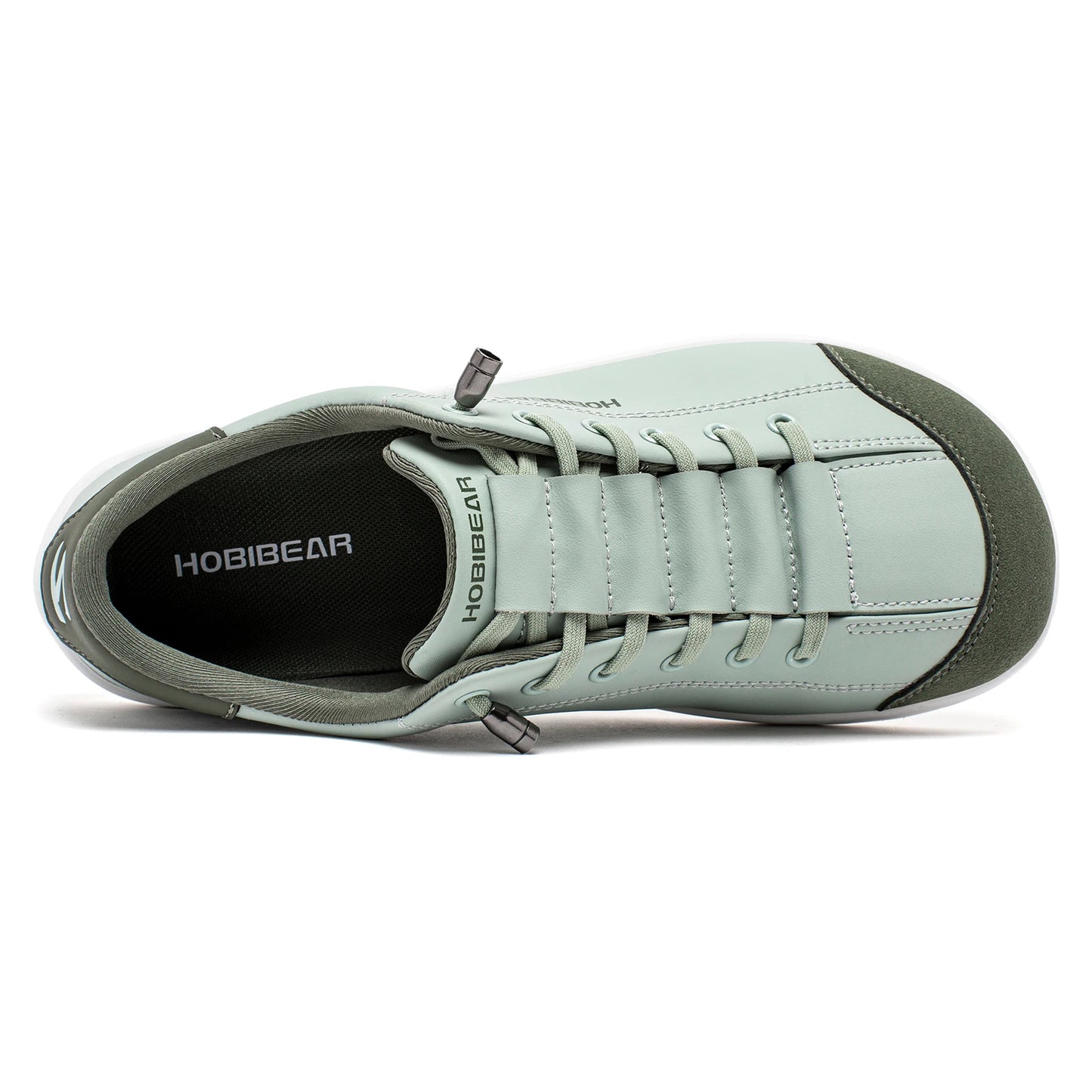 HOBIBEAR Unisex Barefoot Wide Toe Shoes Women Men Artificial Leather Minimalist Sneakers Adjustable Slip On Walking Shoes - Shoppiline