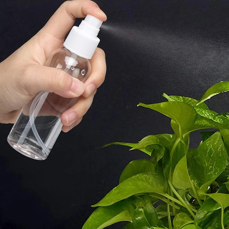 3/5/10 Stk. nachfüllbar 10ml 30ml 50ml 60ml 100ml Transparent PET Kunststoff Tragbare Sprühflasche Leerer Parfümbehälter