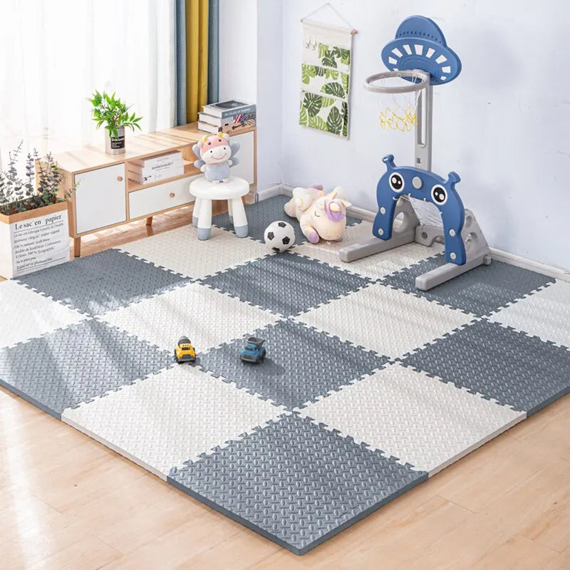 8-16 STÜCK Baby Spielmatten EVA Schaum Puzzlematte Kinderzimmer Aktivitätsmatte für Babys ineinandergreifender Teppich 30*30CM