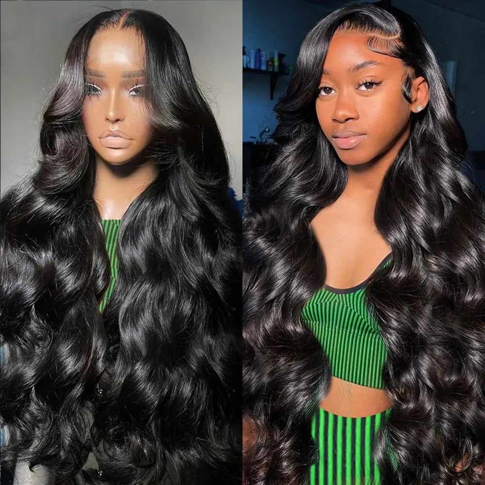 40 42 Zoll Body Wave Echthaarperücken 13x4 13x6 HD Lace Frontal Wig Echthaar Remy 5x5 Glueless Lace Closure Perücken für Frauen