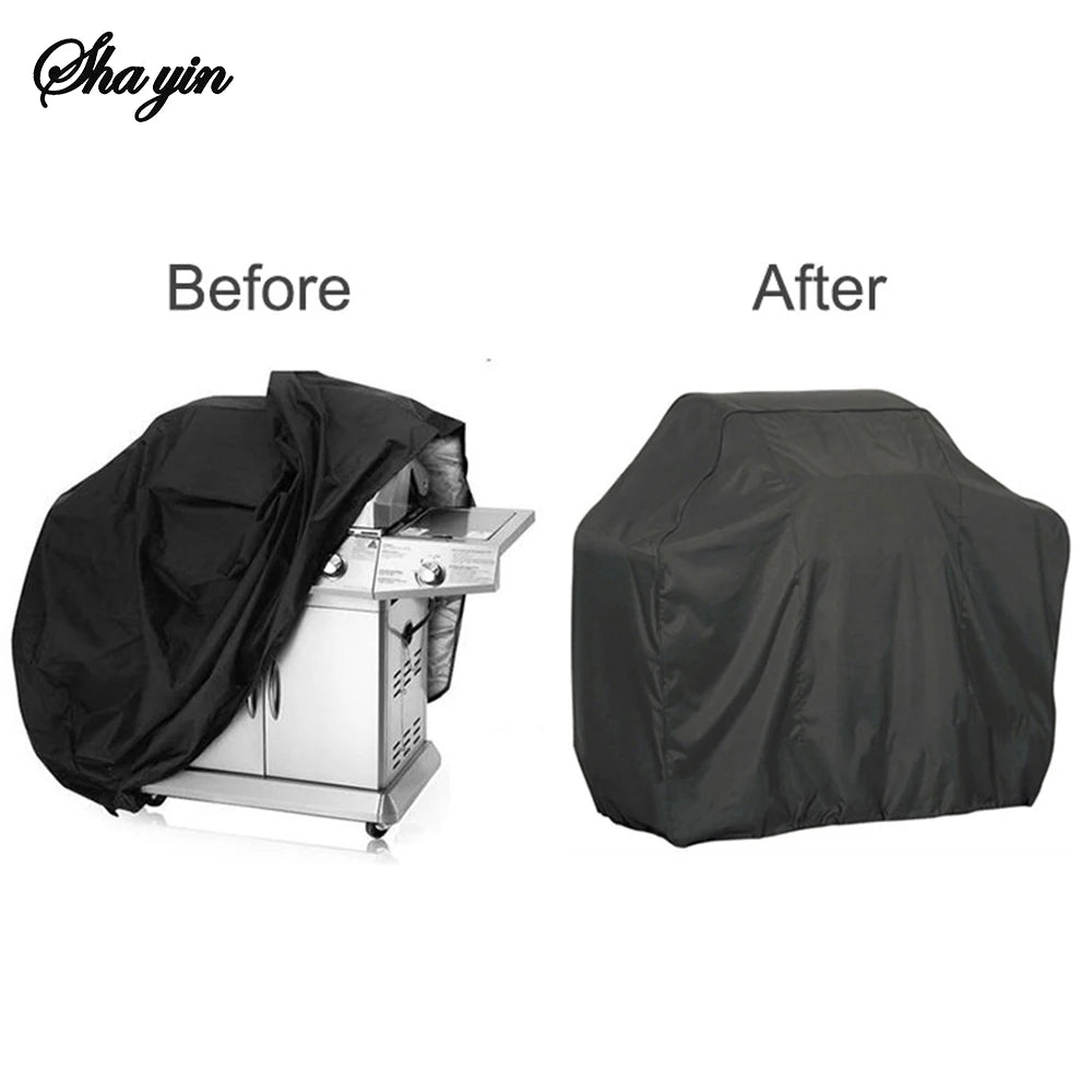 Bbq Barbecue Grill Cover Waterproof Cover Multi-Functional Dust And Waterproof Protective Cover For Barbecue Grills