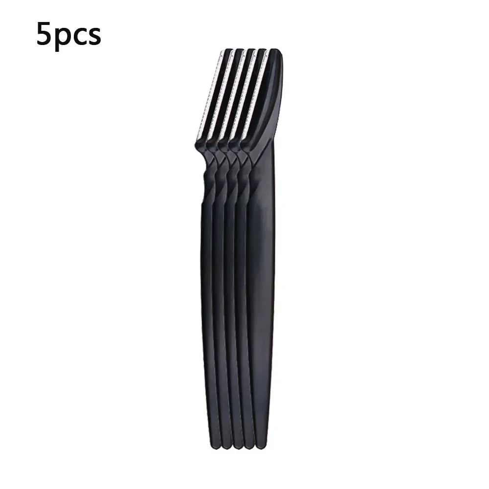 Eyebrow Trimmer Knives Makeup ToolsPortable Face Razor Hair Remover Cutter Brow Epilation Hair Removal Eye  Shaver Blades