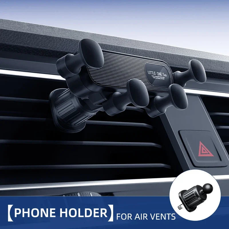 Car Phone Holder Air Vent Clip Mount Universal Mobile Stand for GPS Support Compatible with iPhone 13/12 pro Xiaomi Samsung