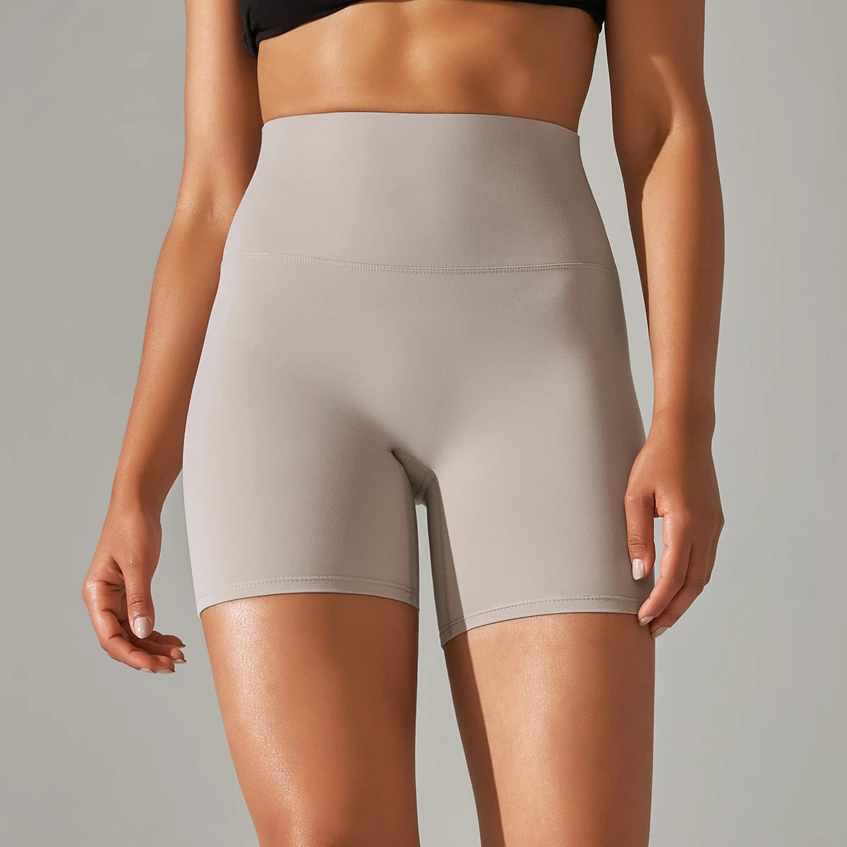 1PC Yoga Shorts Women Fitness Shorts Running Cycling Shorts Breathable Sports Leggings High Waist Summer Workout Gym Shorts
