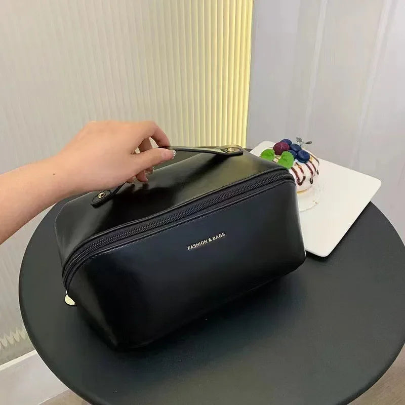 Organizer Female Toiletry Kit Bag Make Up Case Storage Pouch Luxury Lady Box, Cosmetic Bag, Organizer Bag For Travel Zip