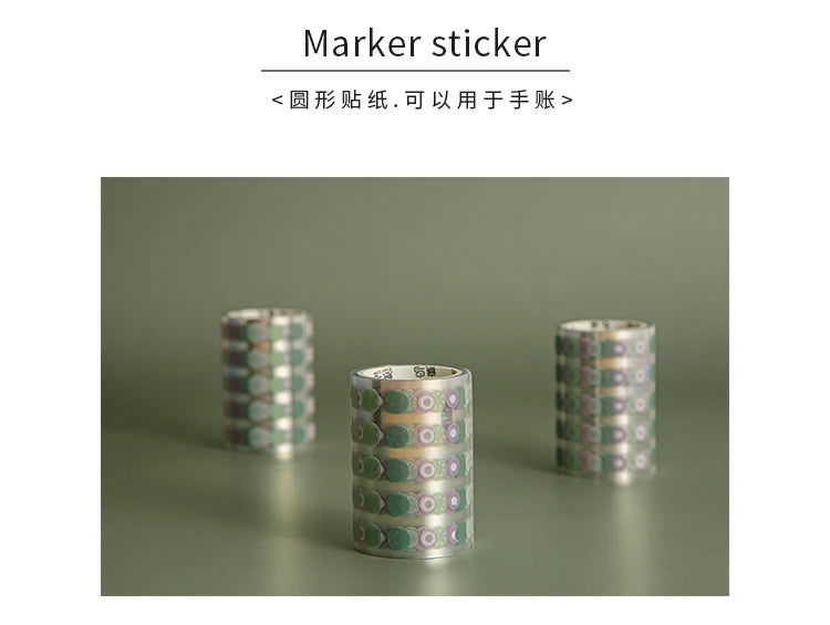 60mm*3m Dot Washi Tape for Diary Scrapbooking DIY Deco Junk Journal Creative Stationery School Supplies Masking Tapes