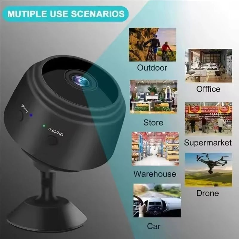 A9 WiFi Mini Camera Wireless Video Recorder Security Protection Camera Smart Home Monitoring Camera For Infants And Pets - Shoppiline