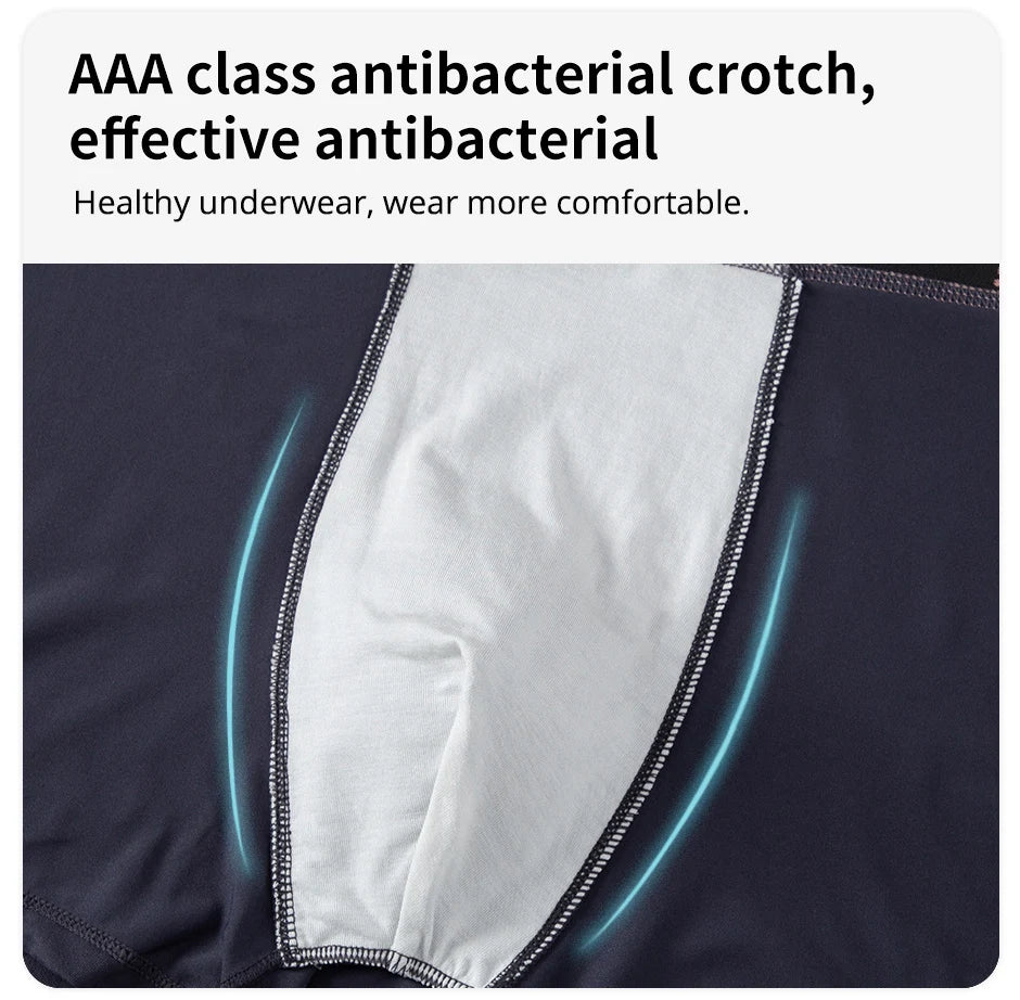 Ensemble de 4/10 boxers pour hommes, décontractés et à la mode, shorts de sport élastiques pour jeunes grandes tailles et cyclistes.