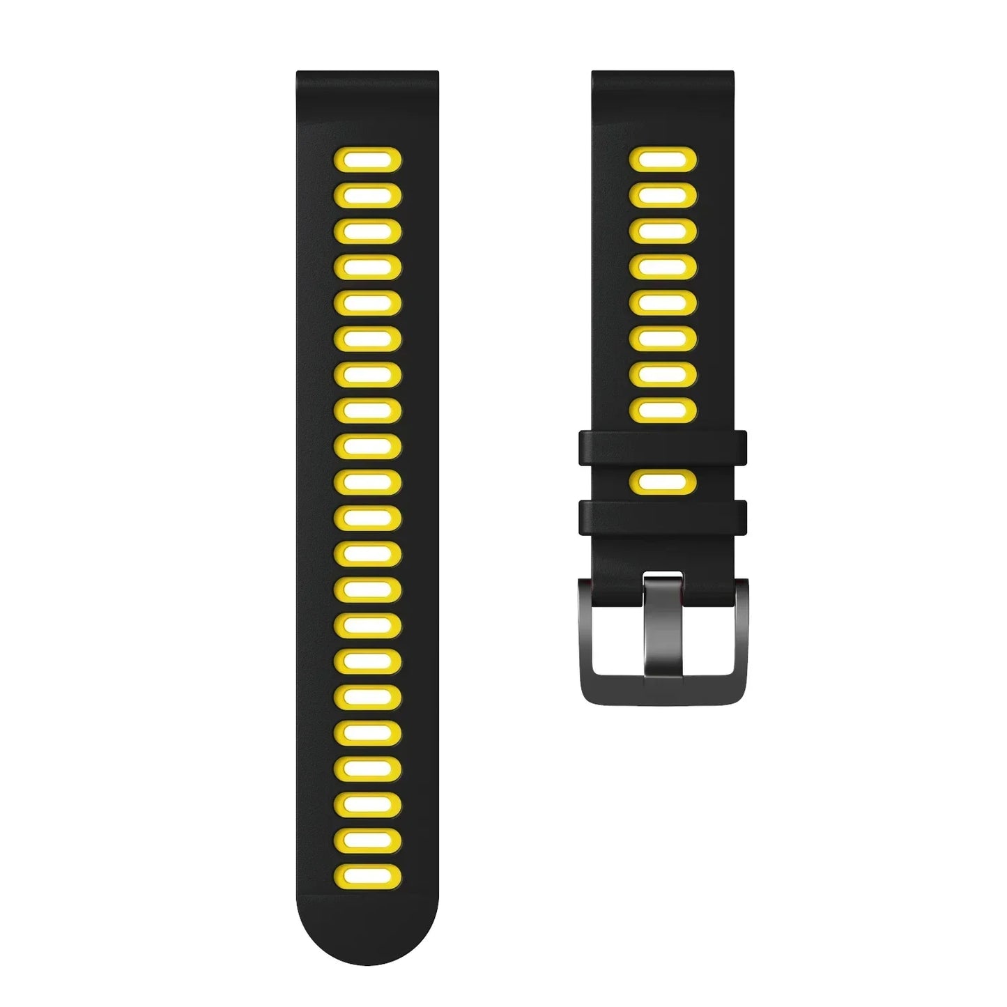 20mm 22mm Strap For Samsung galaxy watch 7 6 5 4 5 pro 44mm/40mm Silicone bracelet Huawei Watch gt 2/3/4/2e Amazfit bip strap