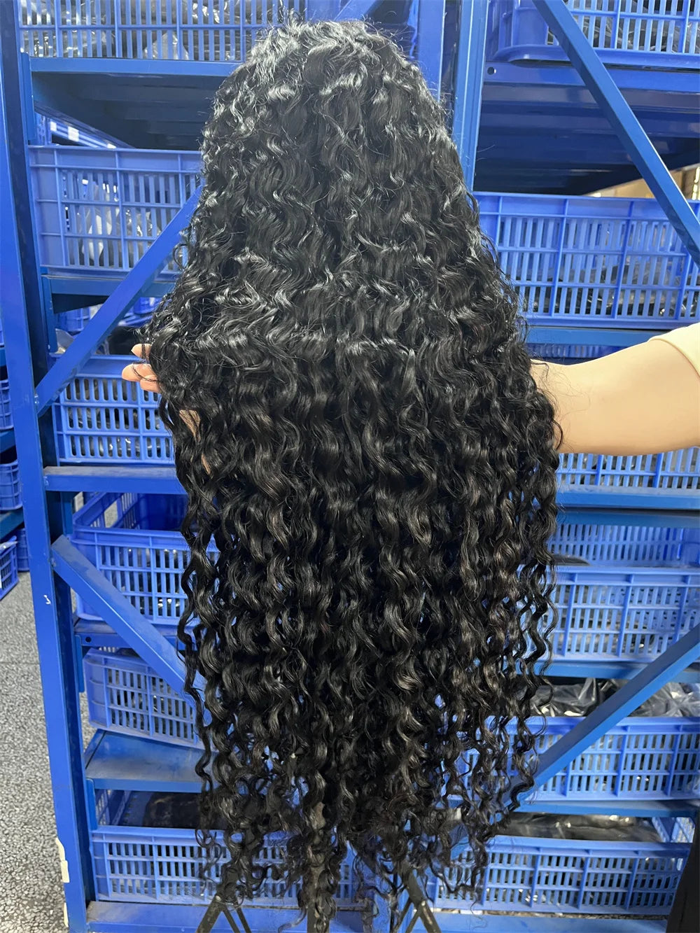 40 50 Inch Water Wave Curly Lace Front Wigs 13x4 13x6 HD Deep Wave Lace Frontal Wig 7x5 Glueless Human Hair Wigs For Women 300%