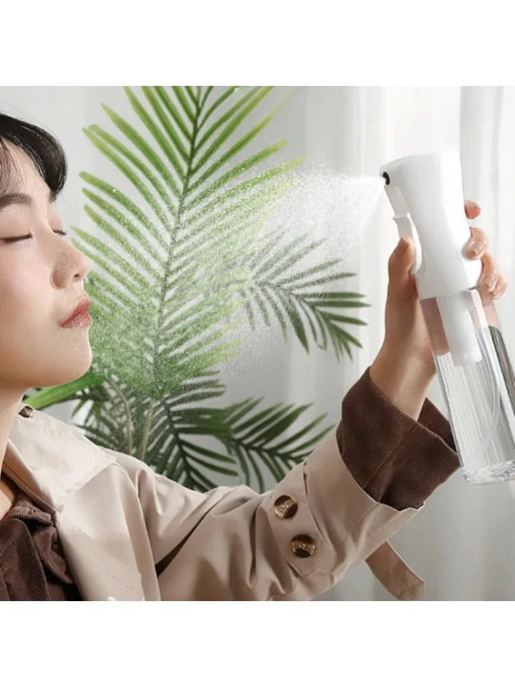 High Pressure Continuous Spray Bottle Hair Care Makeup Water Replenishing Spray Bottle Separate Bottle Press Mist Spray Bottle