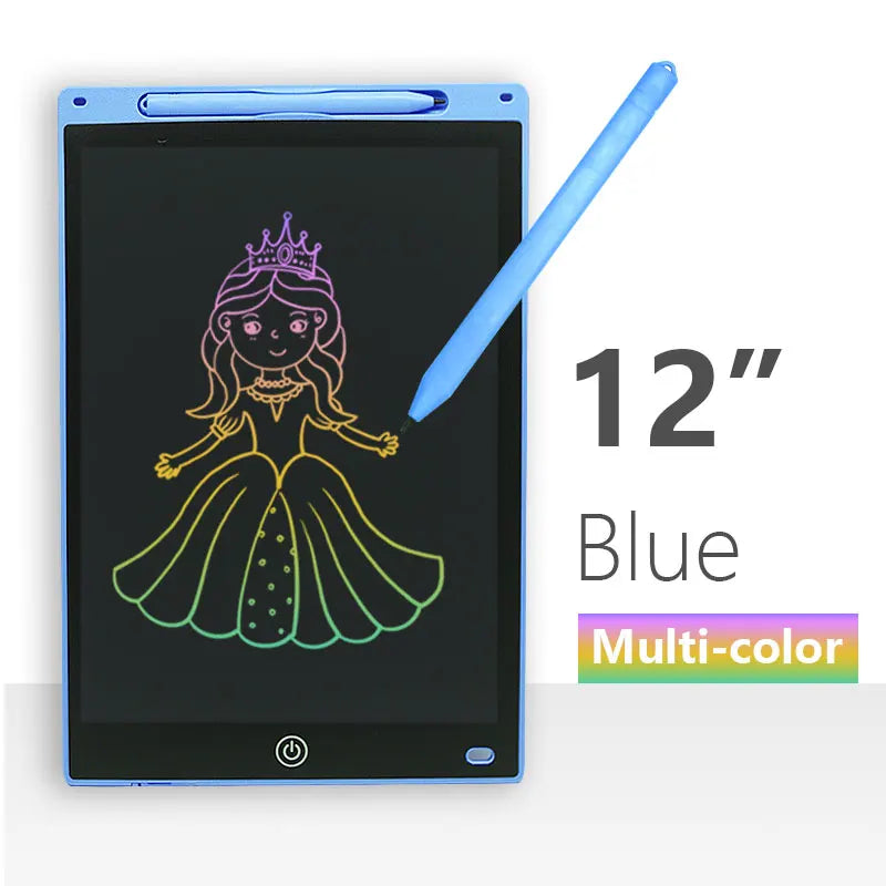 Digital LCD Writing Tablet Board 8/12 Inch Drawing Tablet Screen Kids Graphic Tablet Toys for Children