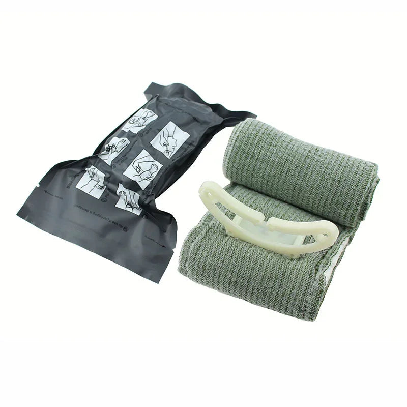 4/6 Inch Israeli Bandage Elastic Wrap Sterile Emergency Bandage Essential for Camping, Hiking,Tactical,Home | Medical Trauma Kit