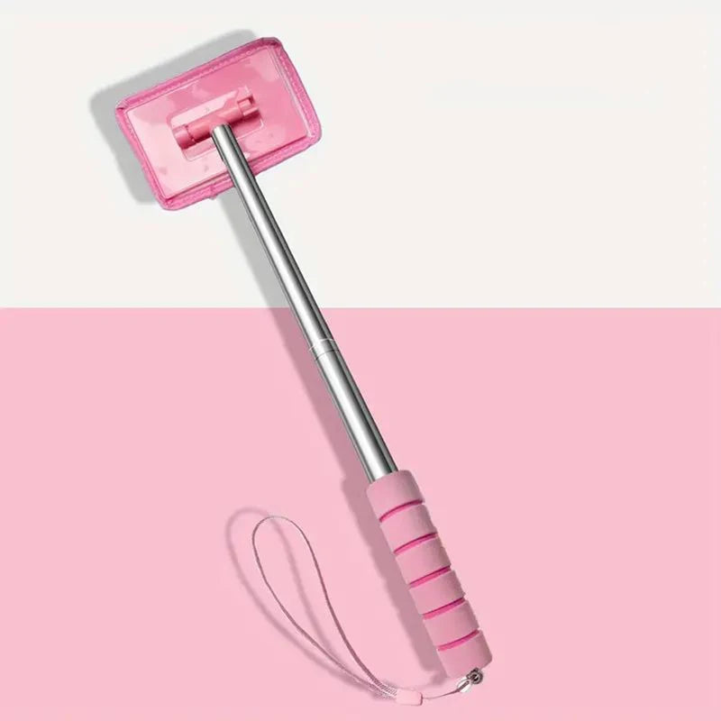 Automobile Windshield Water Scraping Telescopic Automobile Glass Wiper Auto Cleaning Tools Window Cleaning Brush Cleaning Cloth