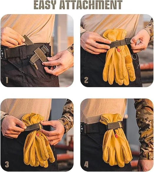 Ophidian  Multi-purpose outdoor glove storage hook nylon climbing hook glove hanger rope storage hook
