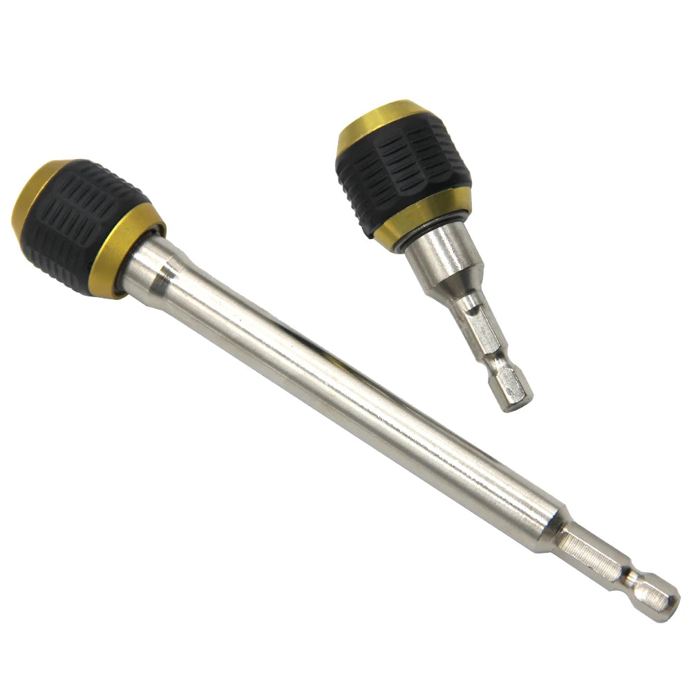 Large Head Pop-up Quick Release Self-locking Hexagonal Handle Extension Rod Electric Drill Driver Conversion Screwdriver Tool