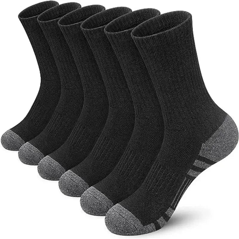 Men's High-Performance Gym & Outdoor Socks – Soft, Comfortable with Enhanced Traction for Soft Surfaces