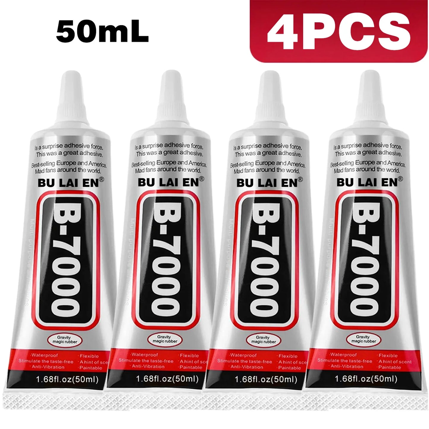 JXVX B7000 Glue Clear with Precision Tip, Bedazzling Glue, Rhinestone Glues, Craft Glues, Jewelry Making, Nail Art, DIY, Makeup.