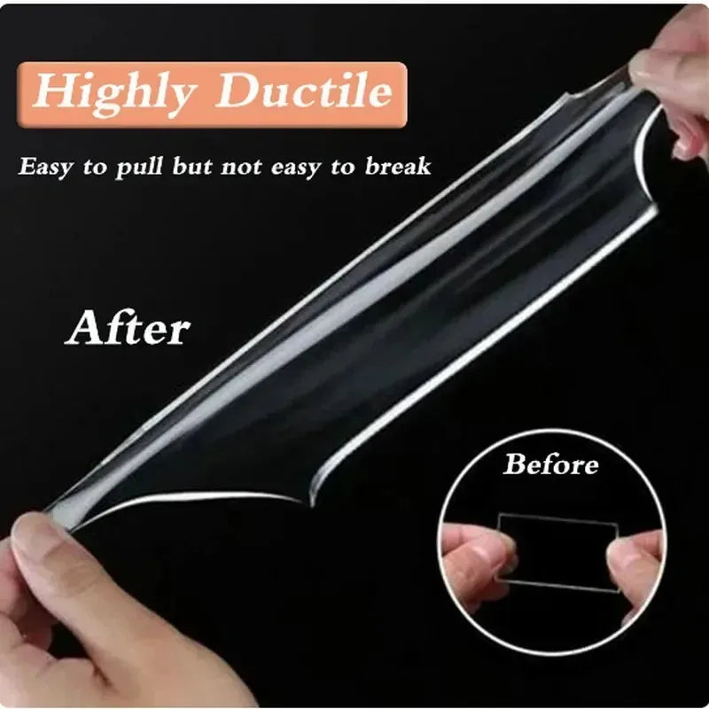 Double Sided Nano Tape Extra Strong Decorative Adhesive Tape Thickened Transparent Waterproof Tape Glue Useful Things for Home