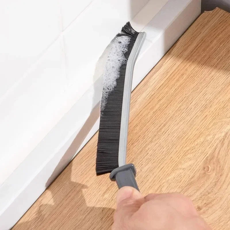 Hartborsten-Fugenreinigungsbürste für feine Ritzen, Ecken, Spalten, Fensterreinigungswerkzeuge, Küchen-, Bad-, Heim-Fliesenbürste