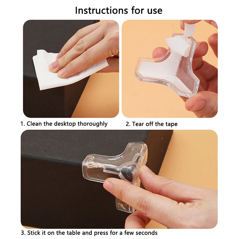 4Pcs/10PCS Children Baby Safety Silicone Protector Table Corner Edge Protection Cover Children Anticollision Edge Guards