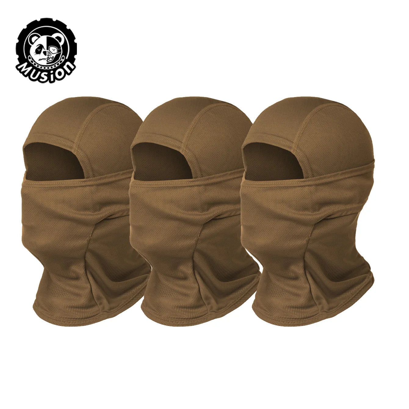Musion Motorrad Sturmhaube Sonnenschutz Vollgesichtsmaske Atmungsaktives Mesh Airsoft Maske Sturmhaube Fahrrad Radfahren Kopfbedeckung Unde
