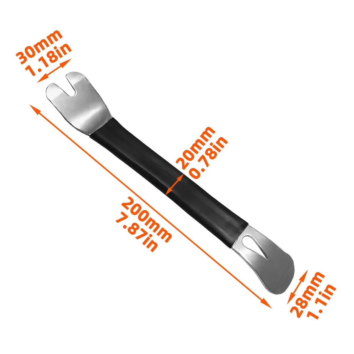YONGRUN 1/3/5pcs Automotive Interior Plywood Accessories Manual Tools Stainless Steel Accessorie Disassembly Horizontal PryPlate