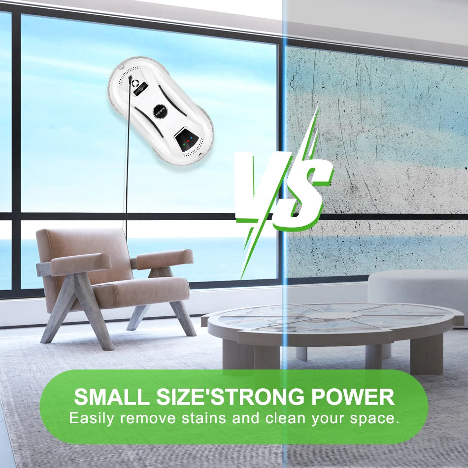 PuRuiKai Ultra thin Robot vacuum cleaner window cleaning robot window  electric glass limpiacristales remote control for home