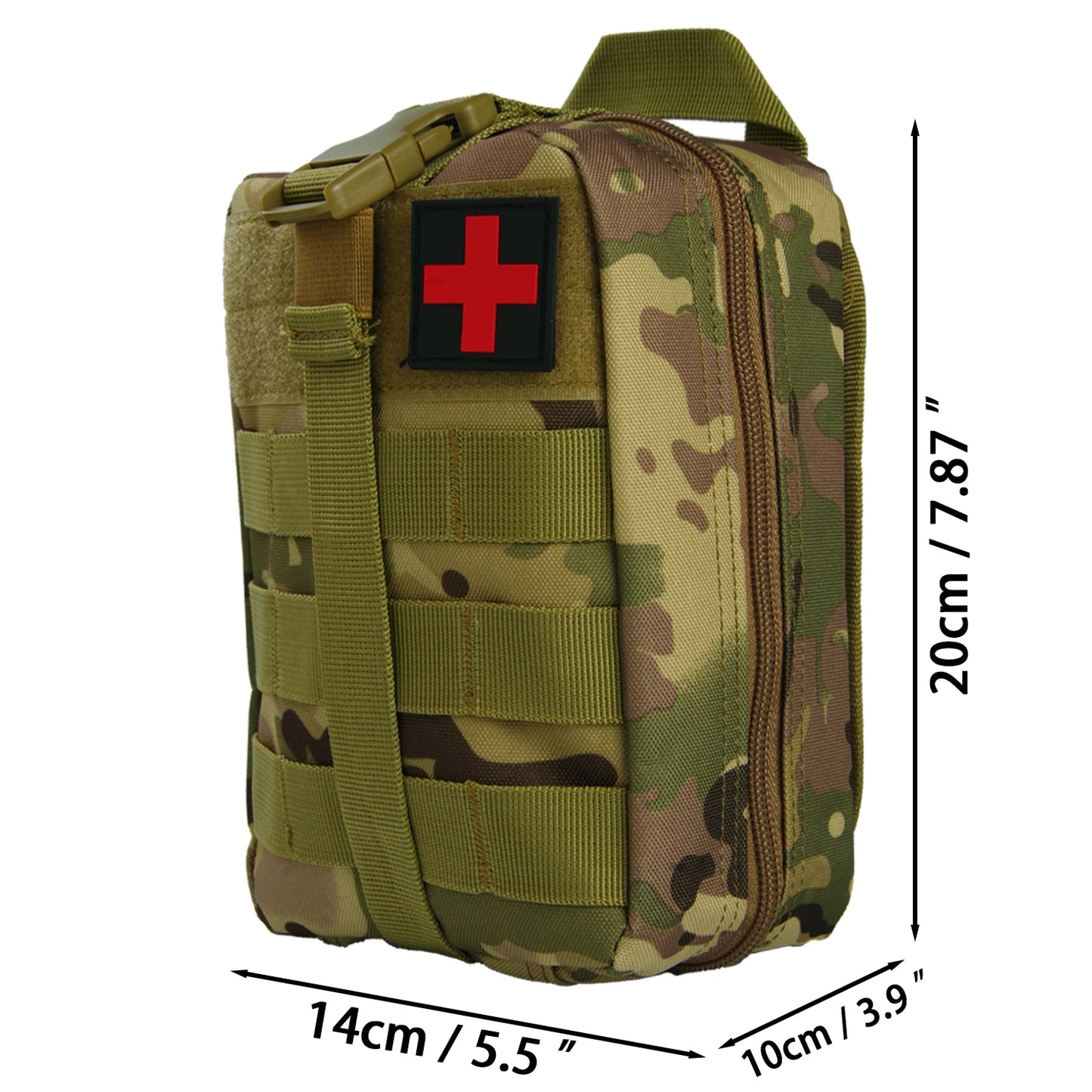 Survival First-aid Kit Container Travel Oxford Cloth Waterproof Tactical Waist Pack Outdoor Climbing Camping Equipment safe Bag