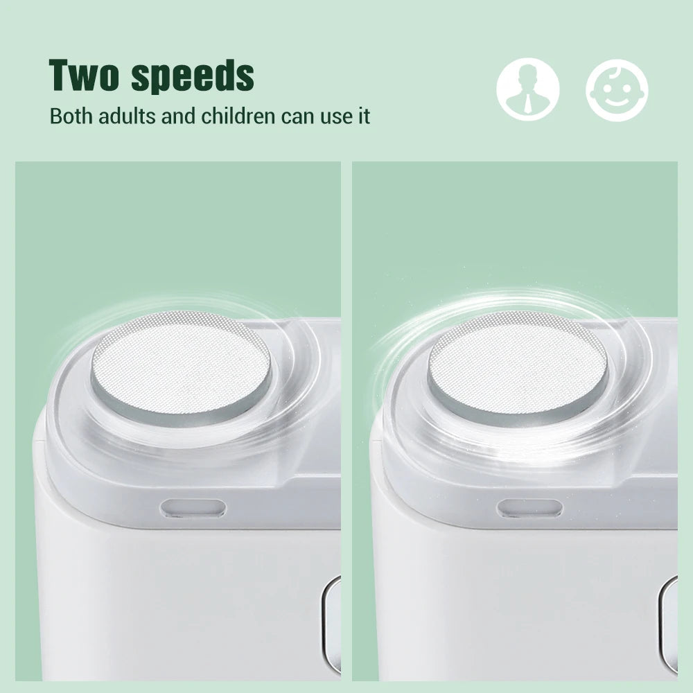 Coupe-ongles électrique avec lumière LED 2 en 1 automatique, lime à ongles, tondeuse pour bébé et adulte, mini outils de manucure, soin des ongles