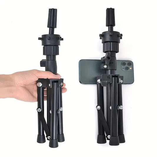 Wig Stand & 22 in Head Combination set，Canvas Wig Head Stand with Mannequin Head for Wigs Manikin Head Block Set for Wigs Making