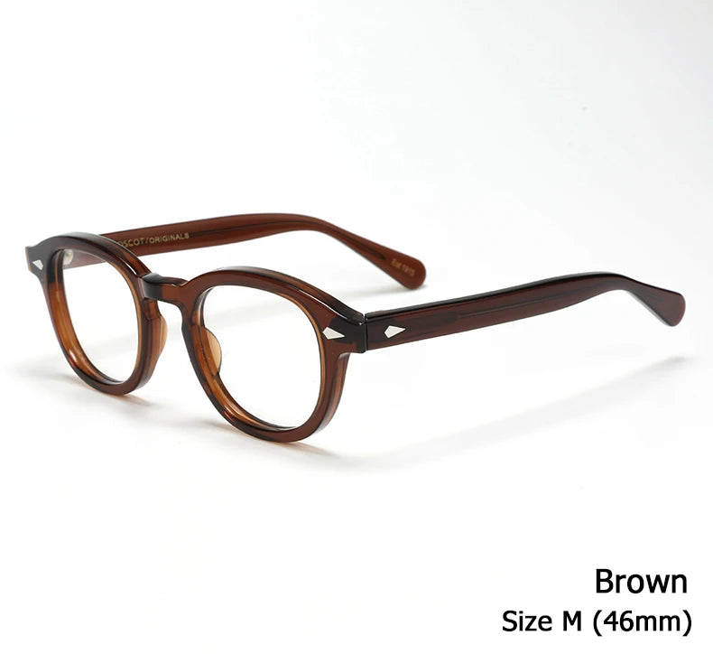 Johnny Depp Lemtosh Eyeglasses Frame Men Optical Glasses Women Computer Goggles Clear Lens Luxury Brand Vintage Acetate Frame
