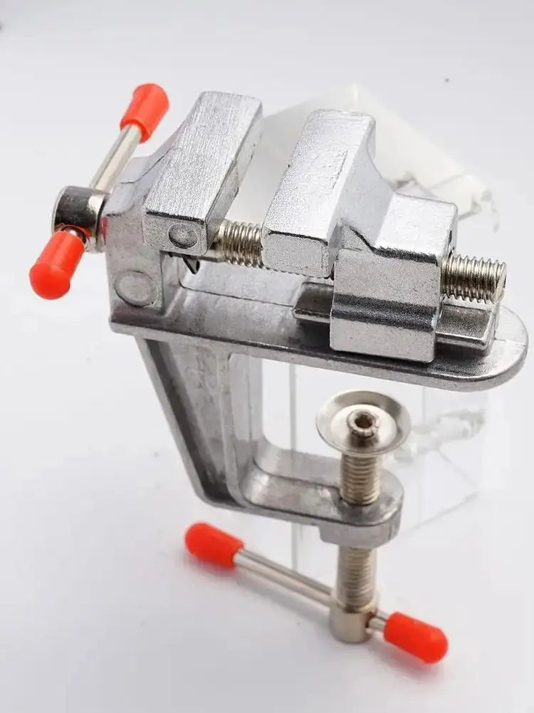 New Mini Bench Vise Muliti-Funcational Aluminum Miniature On Pliers Jewelers Small Clamp Tool Hobby Flat Vice Table S8I3