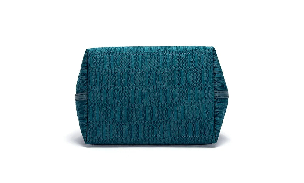 CH High Quality Craft Large Capacity Handbag Ladies Shoulder Bag Fashion Classic New Pure Color Outer Pocket Ladies Handbag - Shoppiline
