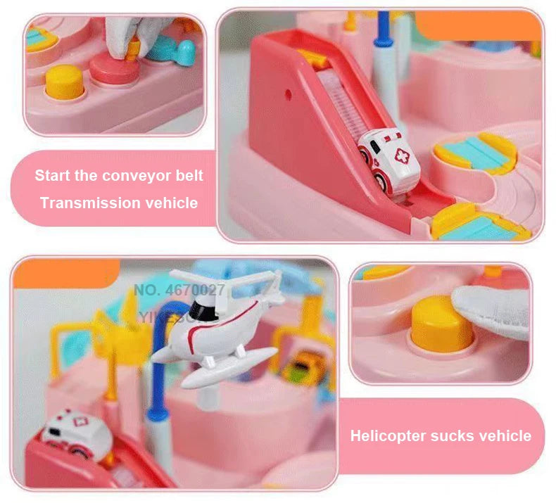 Racing Rail Car Model Space Aerospace Animals Educational Toys Children Train Track Adventure Brain Mechanical Interactive Game - Shoppiline