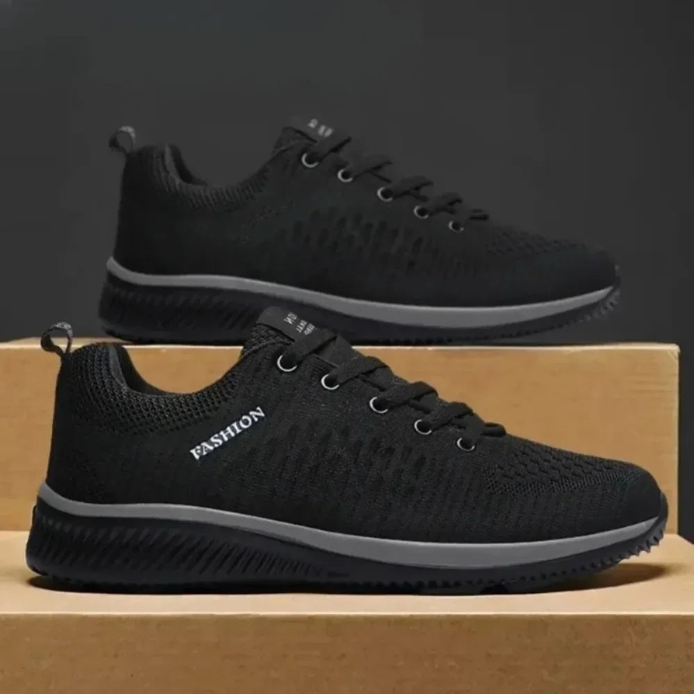 2026 Men Running Walking Knit Shoe Casual Sneakers Breathable Sports Running Athletic Gym Lightweight Outdoor Women Shoes Size