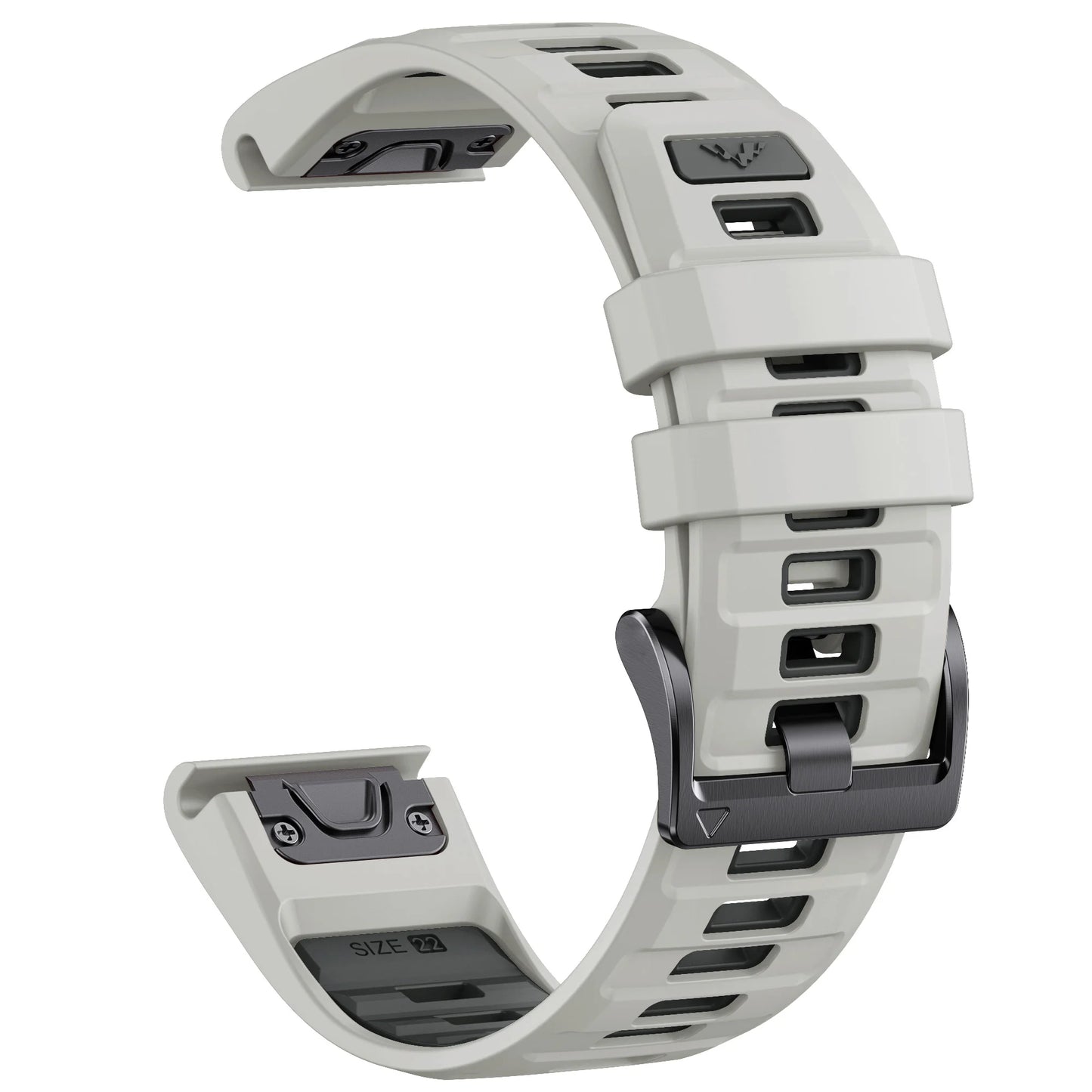 1:1 Fenix8 Armband für Garmin Fenix 8 47mm 51mm E 7 7X 6 6X 5 5X/Epix Pro/Enduro 3 QuickFit 22mm 26mm Silikonarmband