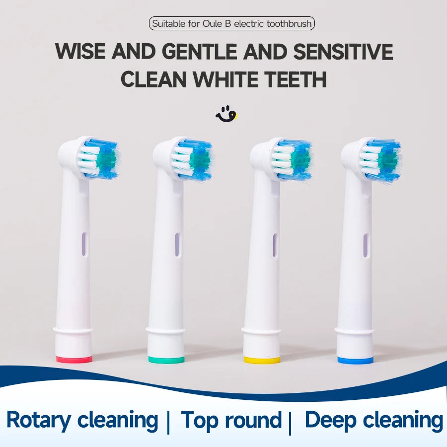 20Pcs/Lot Electric Toothbrush Head For Oral B Sensitive Replacement Brush Heads D25 D30 D32 D18 4739 3709 4728 D4510 D12013