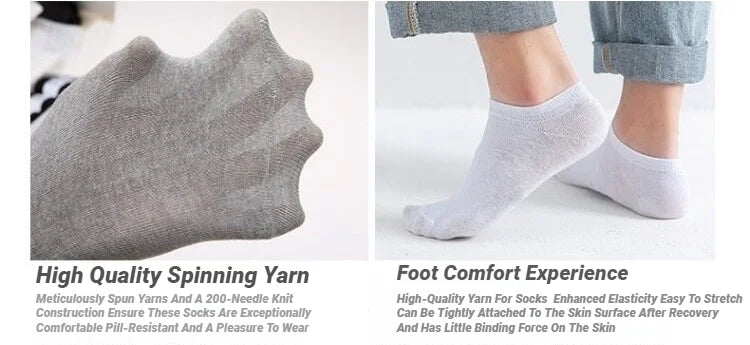 Solid Color Ankle Boat Socks Low Cut Short Style Comfortable Fashionable For Men Women Spring Summer Round Neck Casual