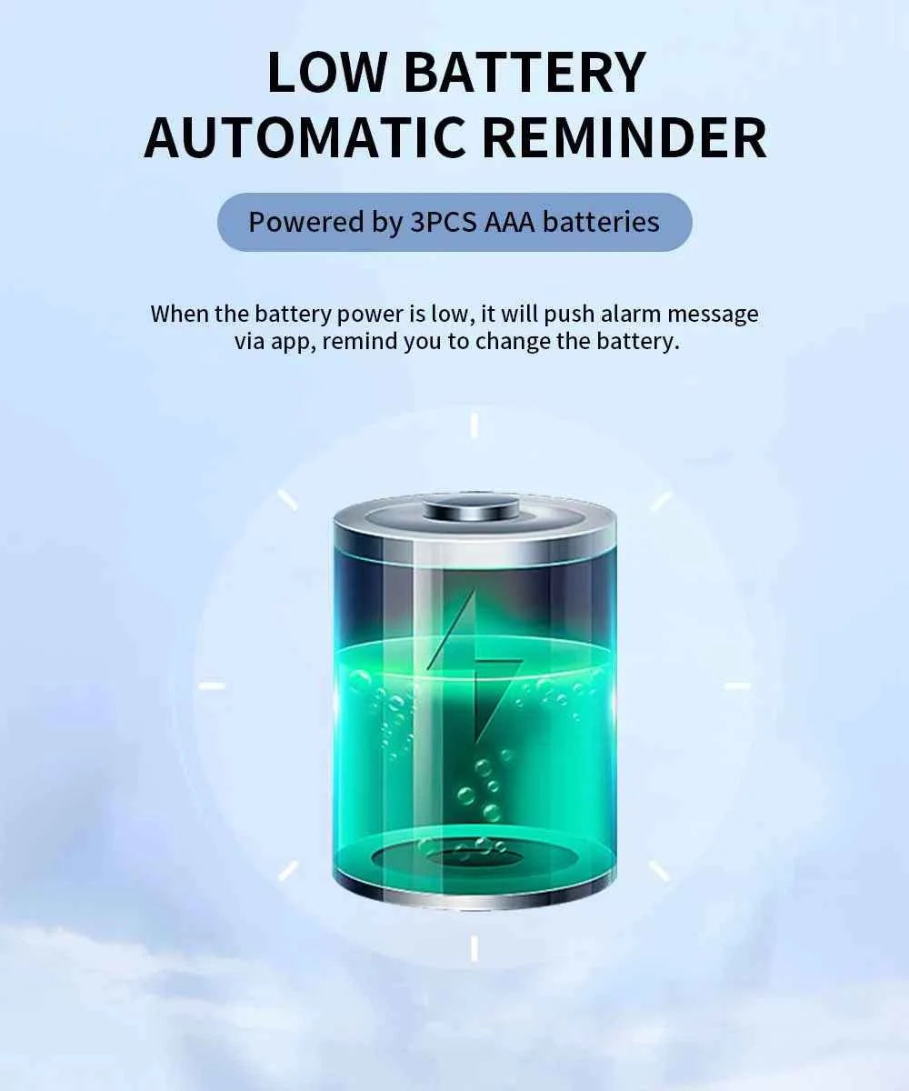 ONENUO Tuya WIFI Temperature Humidity Sensor Hygrometer Thermometer Smart Home APP Remote Moniter Support Alexa Assistant