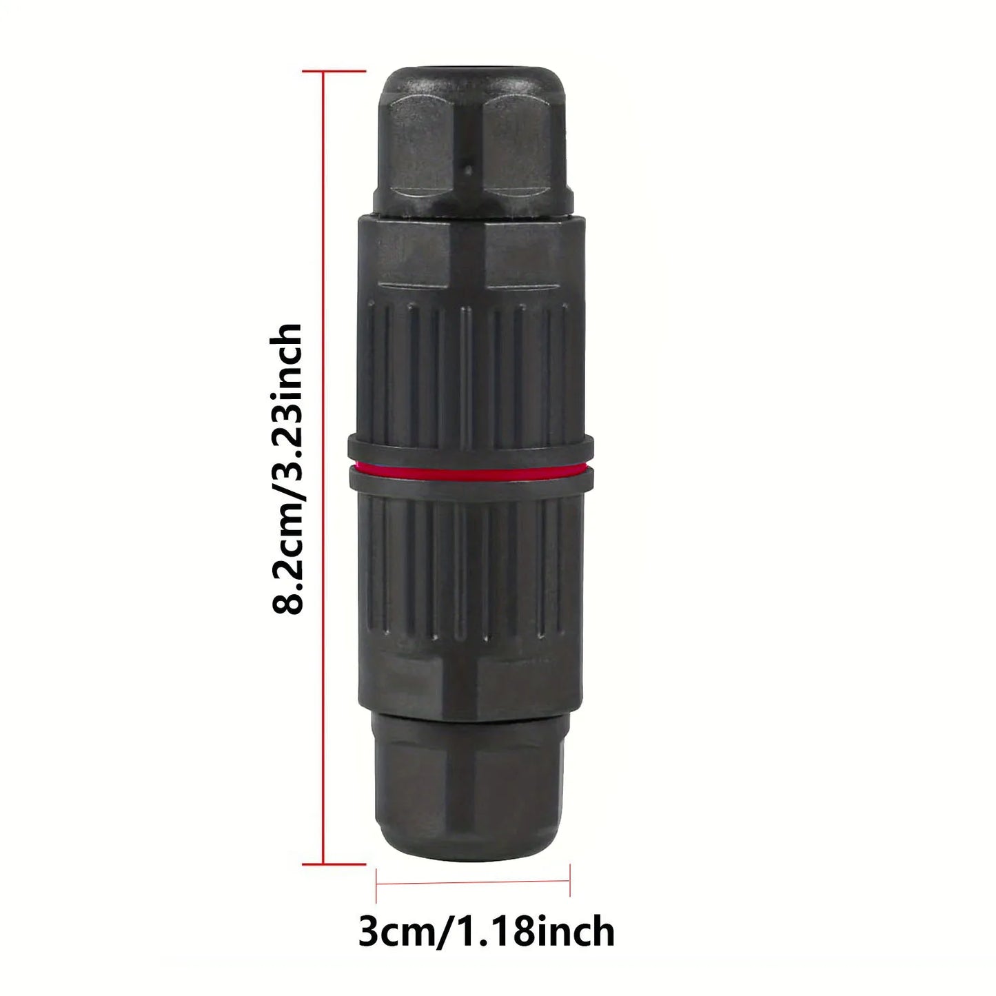 1/2Pcs IP68 Waterproof Joint Wire Quick Connection Connector 2/3 Pin Solder Less LED Lamp Wiring Outdoor Rainproof Terminal